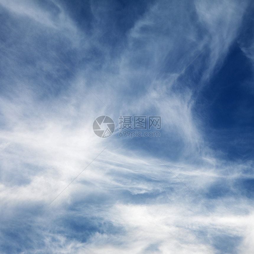 有云的天空照片场景气氛自然界天堂蓝天天气正方形图片