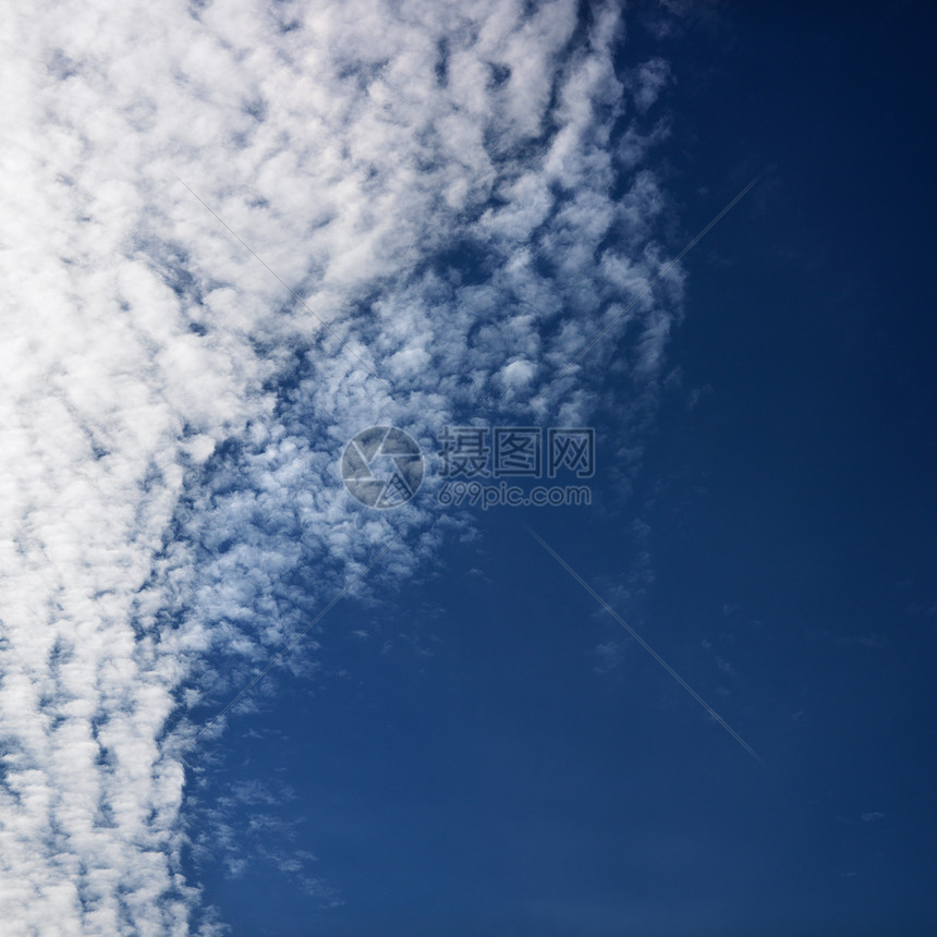 蓝天有云天空照片天气天堂正方形场景自然界气氛图片