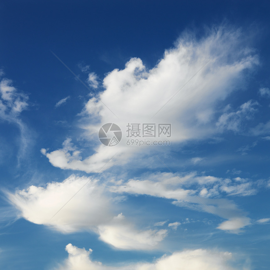 蓝天有云场景天气气氛自然界正方形天堂照片天空图片