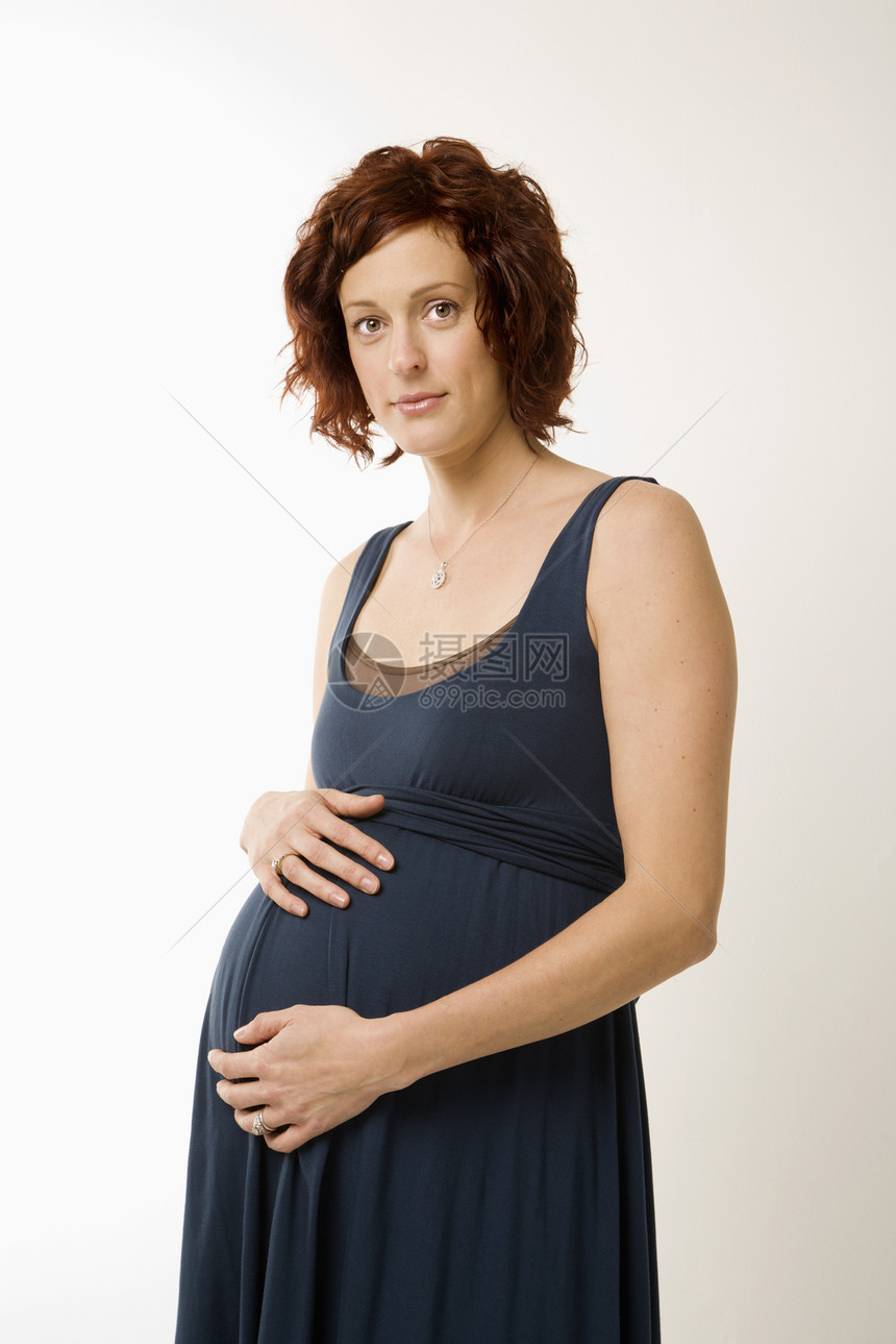 孕妇母性女性眼神培育怀孕父母观众照片关爱中年图片