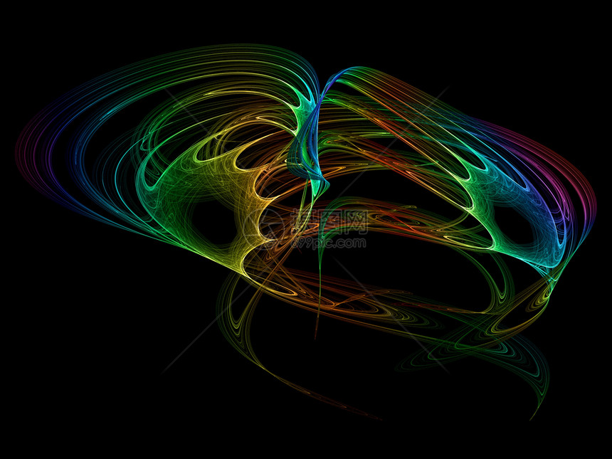 抽象背景漩涡状幻想车削艺术漩涡创造力海浪闪电螺旋弯曲图片