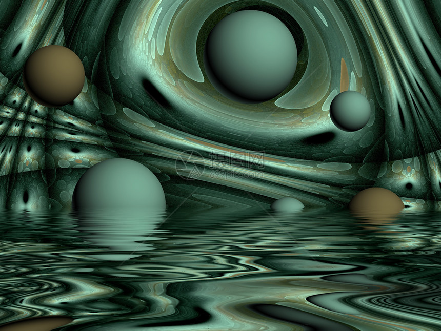 抽象的泡沫背景想像力曲线螺旋漩涡艺术墙纸电脑弯曲海浪气泡图片