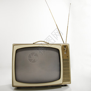 Retro电视屏幕渠道娱乐天线技术背景图片