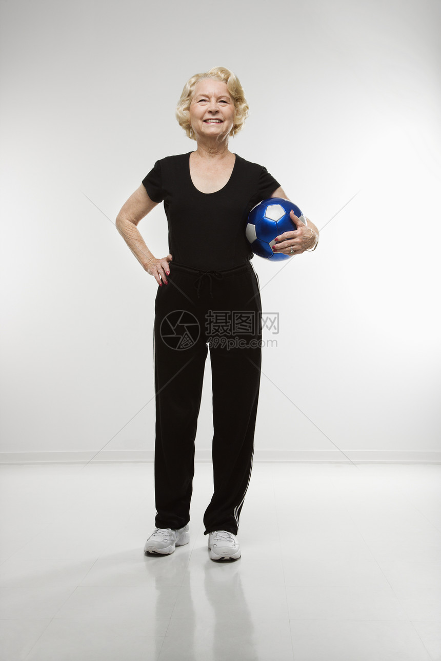 女人有运动球图片