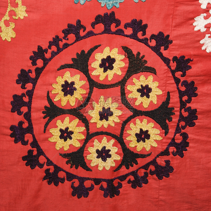 亚洲纺织品模式图片