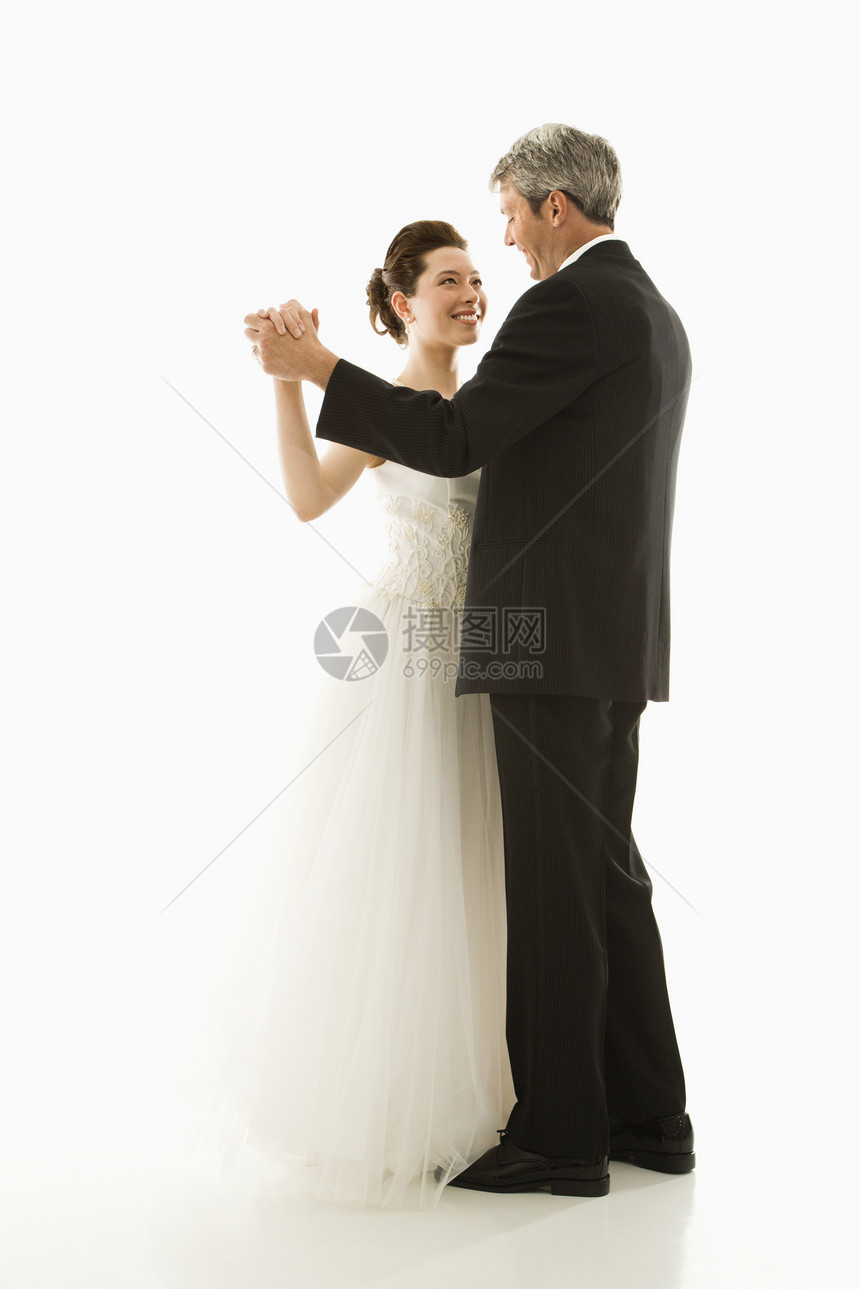 新娘和新郎舞蹈婚姻夫妻婚礼丈夫妻子图片