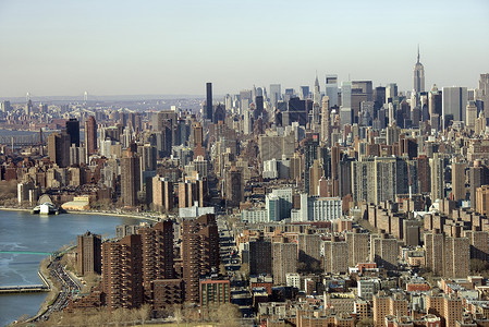 纽约州曼哈顿旅游高角度建筑旅行建筑学摩天大楼假期照片鸟瞰图景观背景图片