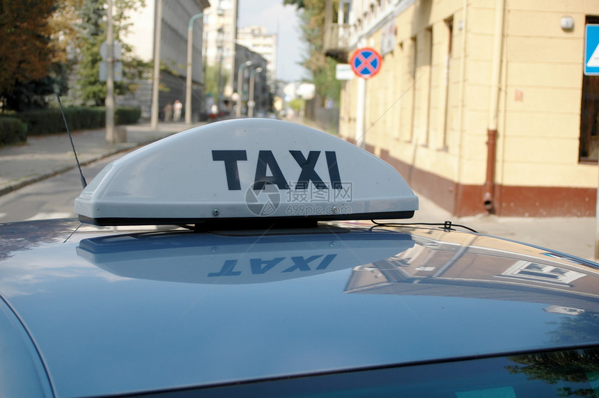 计程出租车司机街道运输乘客图片
