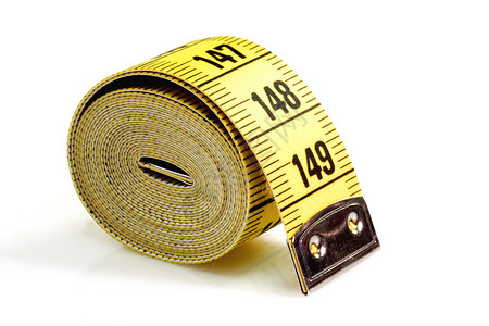 测量磁带饮食黑色黄色缝纫重量尺寸衣服家庭单元裁缝背景图片