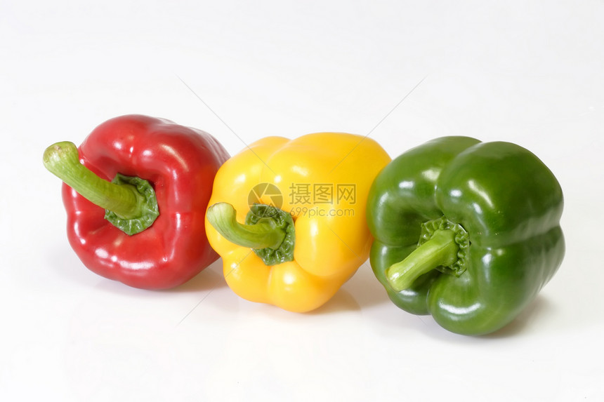 色彩多彩的胡椒绿色食物水果烹饪饮食黄色植物群作品园艺蔬菜图片