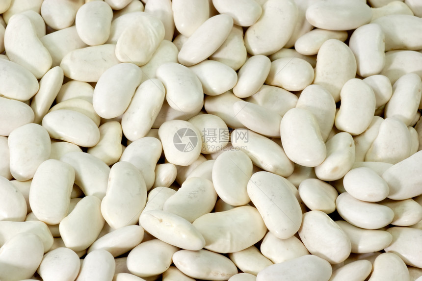 白豆白色食物豆子豆类素食蔬菜图片