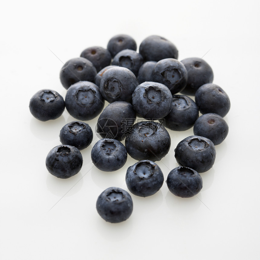 一群蓝莓小组静物营养浆果食物水果饮食小吃生产工作室图片