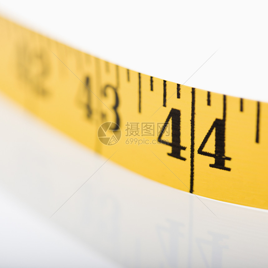 测量磁带工作室静物焦点数字选择性卷尺正方形图片
