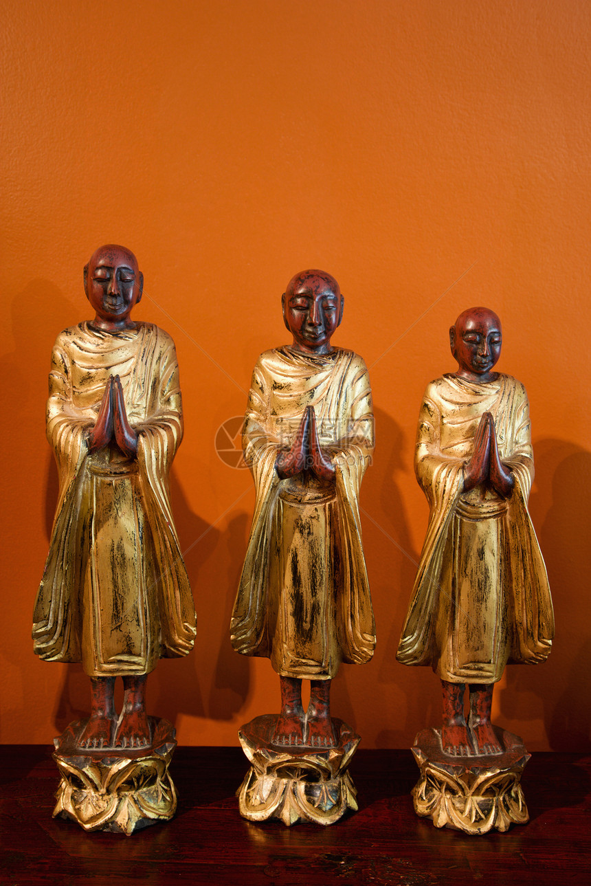 佛像宗教祷告对象佛教徒静物沉思冥想雕像门徒偶像图片