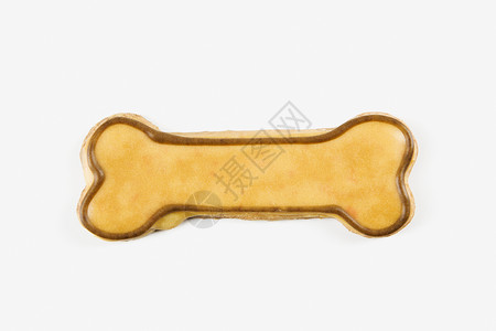 狗肉糖饼干装饰的赛狗肉高清图片