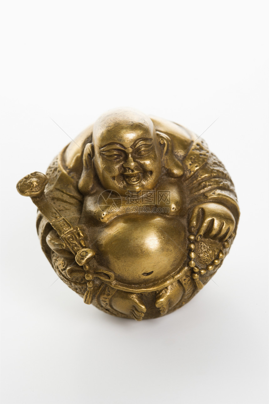 快乐的佛祖信仰黄铜数字偶像上帝对象雕像宗教佛教徒塑像图片