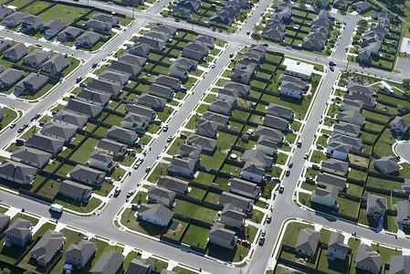 得克萨斯郊区高角度开发家园住房邻里鸟瞰图住宅分部城市规划城市背景图片