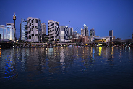 鸟蛤湾澳洲亲爱的港湾旅行照片假期风景港口蓝色进口水路建筑城市背景