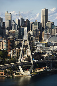 安扎克澳大利亚悉尼摩天大楼天际建筑城市照片旅行假期运输景观港口背景