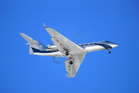 蓝背景的空中飞机航班速度天气车辆蓝色旅行天空机场客机飞行员背景图片