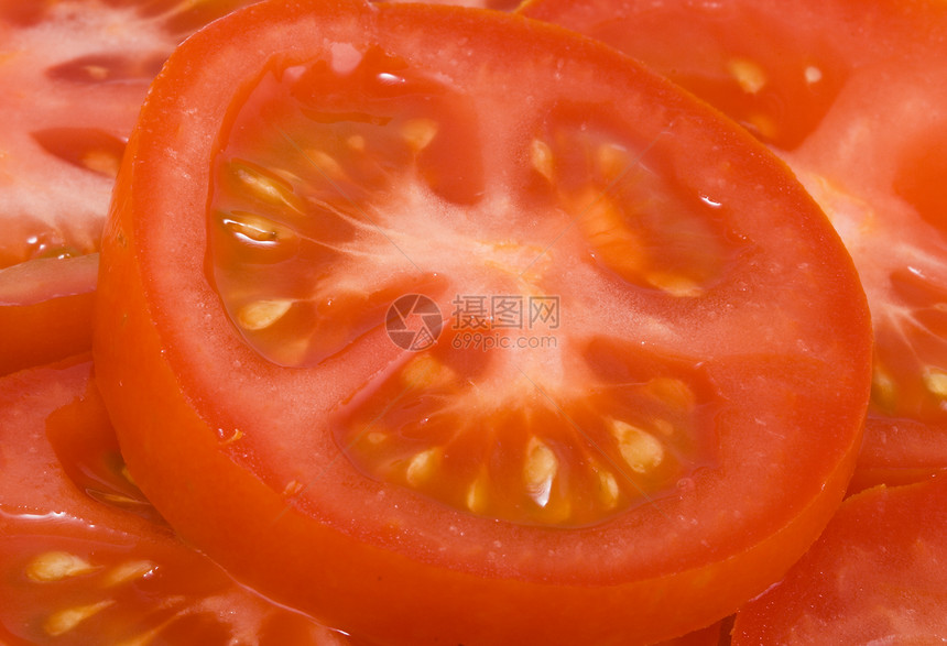 番茄饮食午餐沙拉营养食物蔬菜红色小吃图片