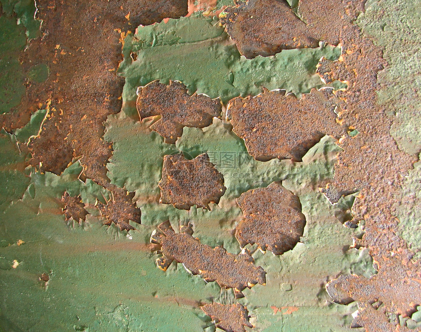 涂料恶化的后台背景结构坚固的背景结构绿色图片