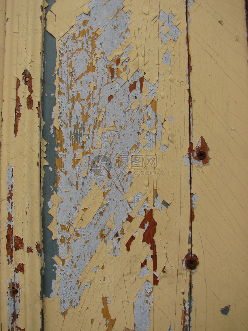 涂料恶化的后台背景结构坚固的背景结构黄色图片
