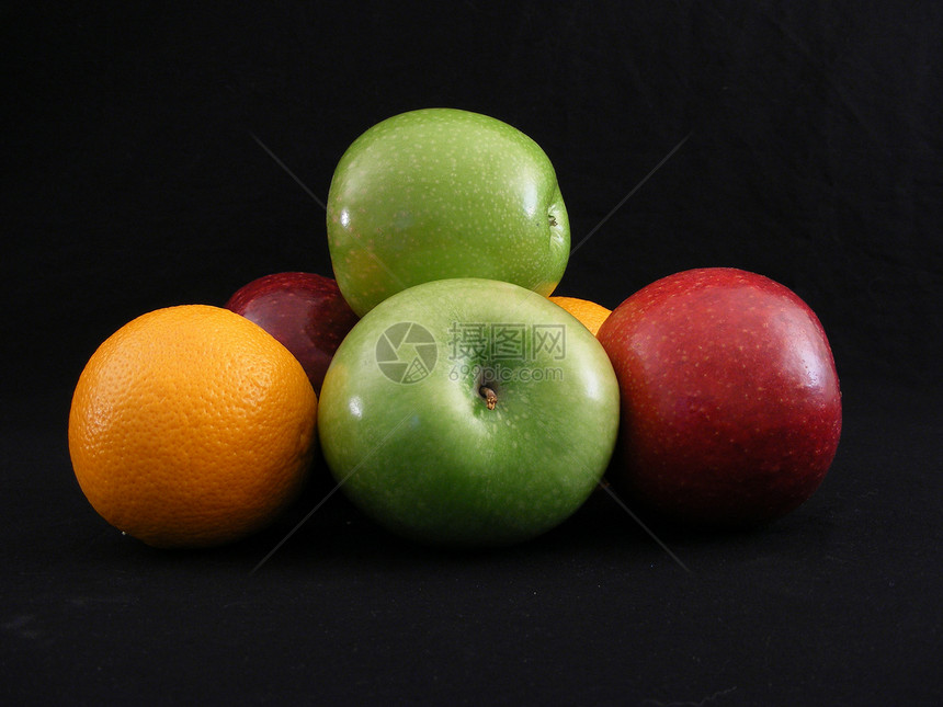 苹果和橙子饮食水果食物奶奶图片