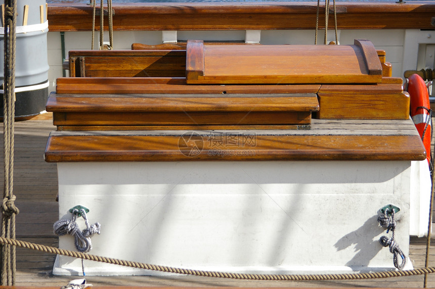 轮船旅行船体木头导航港口货物蓝色帆船海军游艇图片
