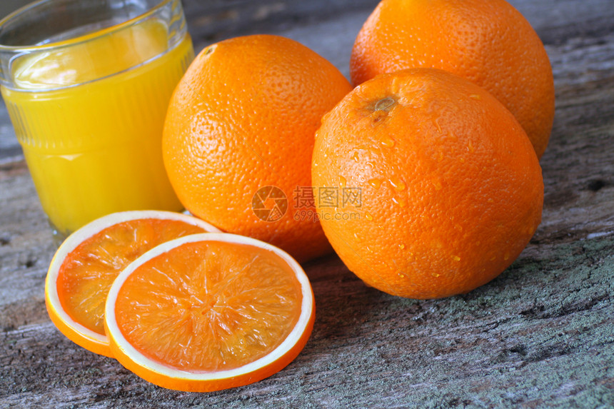 新鲜 OJ健康果汁脐橙食物饮料甜点水果早餐橘子橙汁图片