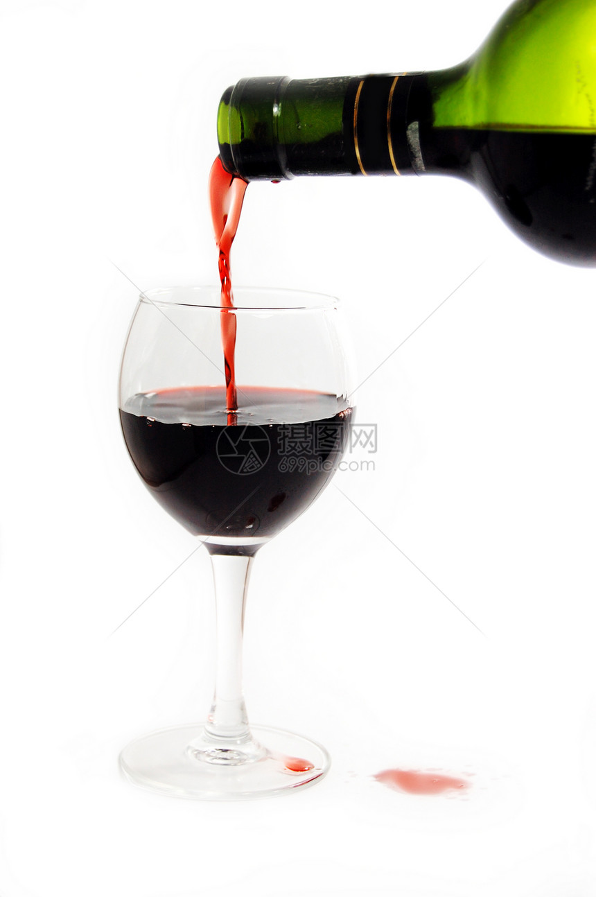泼红酒瓶子派对红色香味庆典酒精水晶溪流味道玻璃图片