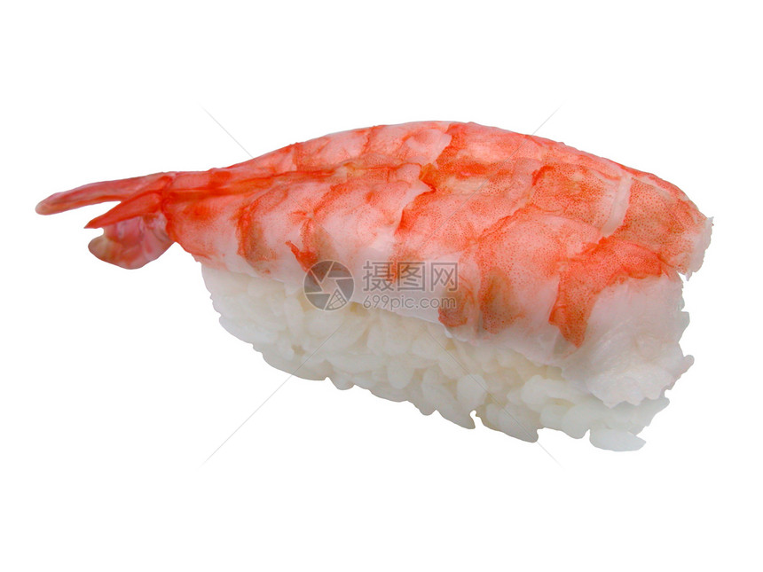 虾寿司食物传统海鲜美食图片