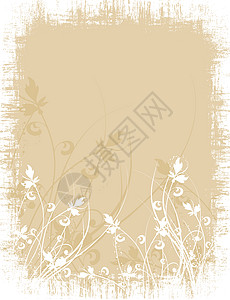 Florol 抽象背景摘要背景横幅叶子装饰曲线植物风格创造力框架边界插图背景图片