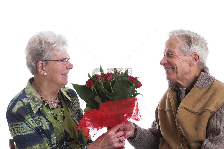 情人花花女士亲热礼物婚姻男性庆典关爱成人祖父母夫妻图片