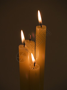 蜡烛烛台婚礼背景图片