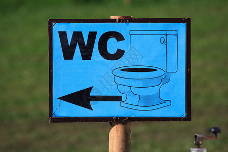 标志式厕所用品洗漱洗手间卫生安装暗示背景图片