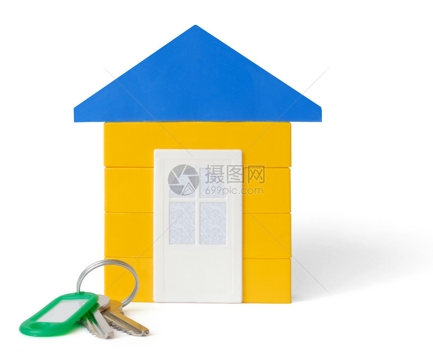 房子和钥匙安全玩具钥匙圈建筑学入口家园建造积木成功建筑图片