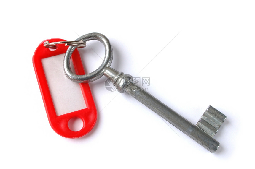 密钥关键键金属白色安全红色储物柜图片