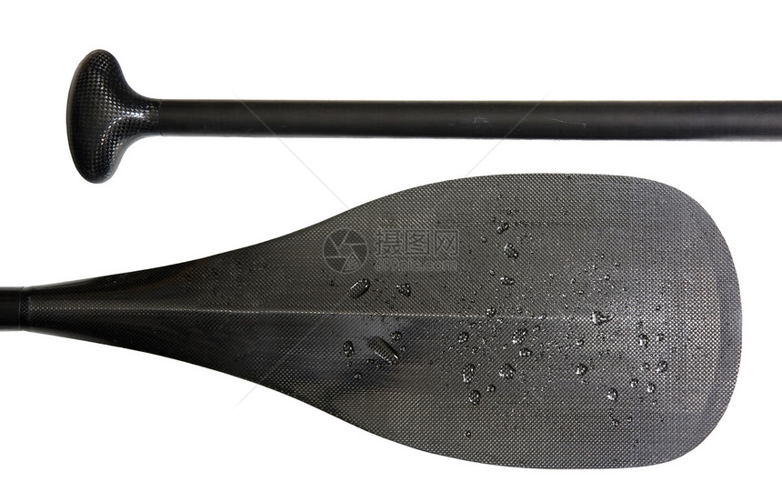用于独木舟赛的轻重量碳纤维桨图片