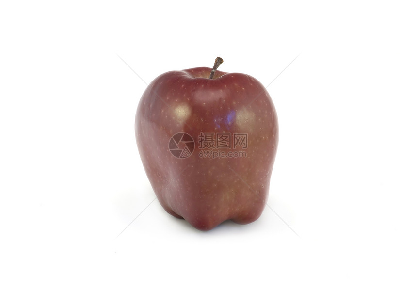 红苹果食物白色水果营养红色环境生态饮食农业图片