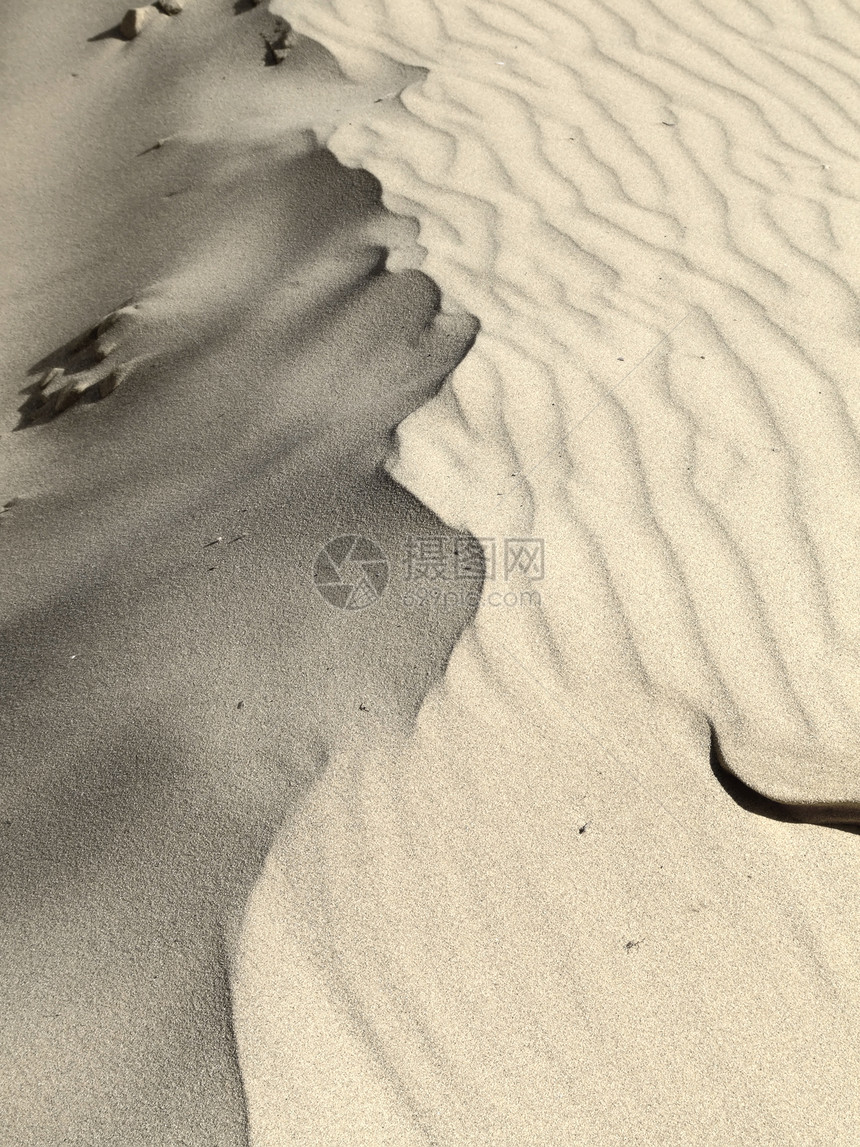 正在移动的下层地平线海滩沙丘死亡海浪干旱天顶沙漠天空波纹图片