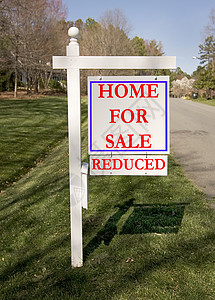 房地产标志街道销售白色邮政背景图片