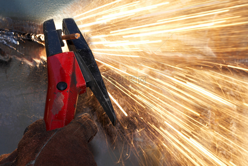 近火焊机焊接安全金属火焰维修工业图片