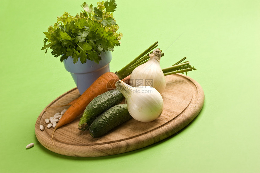 蔬菜食品营养洋葱木头食物饮食香菜黄瓜图片