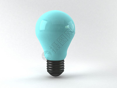 3 d 灯泡b力量电气活力线条蓝色玻璃照明天空背景图片
