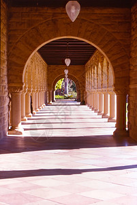 斯坦福大学校园背景图片