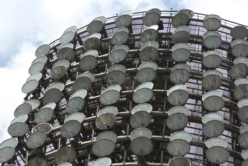 台式灯电灯建筑学运动聚光灯体育场金属天空结构建筑图片