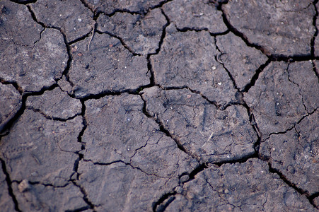 被割裂的地球土壤沙漠干旱裂缝地震背景图片