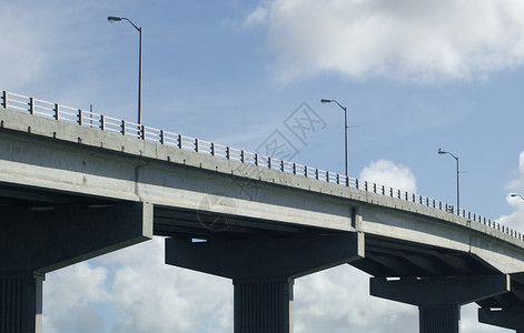 浮盘公路天空背景图片