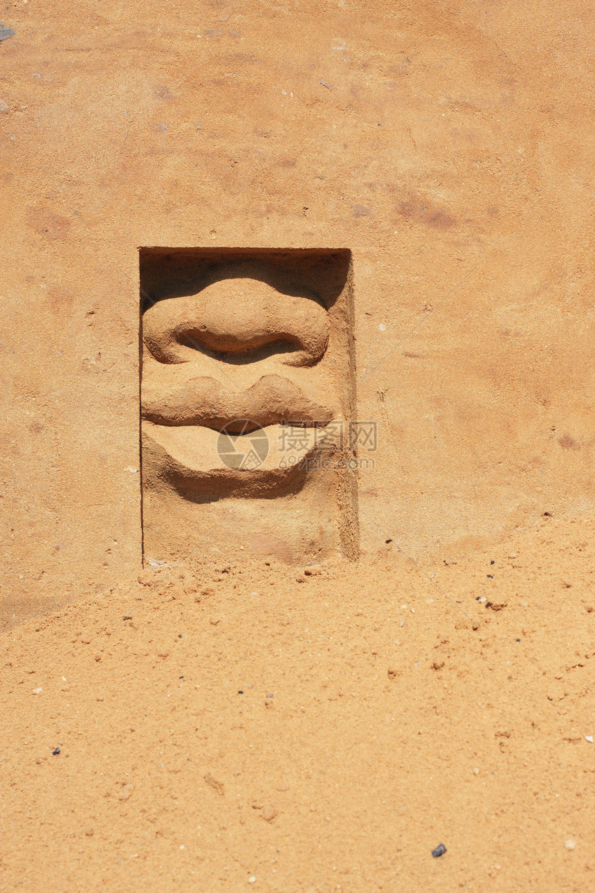 沙石雕像产品展览艺术图片